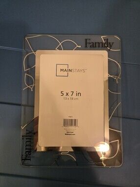 Walmart Mainstays Glass Frame Family With Metal Accents